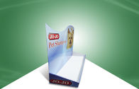 Banchi di mostra del cartone del controsoffitto della pubblicità/vassoio esposizione della carta per lo sciampo dell'animale domestico