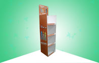 4 banchi di mostra robusti del cartone di posizione dello scaffale che promuovono le bevande con progettazione di adempimento