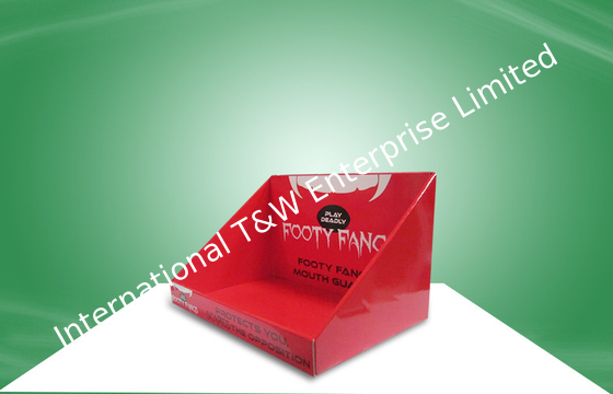 comprare Il forte controsoffitto rosso riciclabile del cartone visualizza i denti - protettore online manufacture