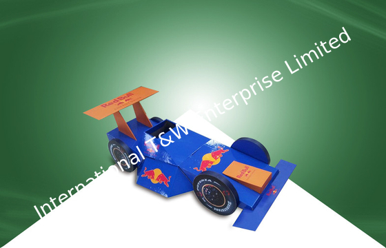 comprare Modelli di carta dell'esposizione dei banchi di mostra del punto di vendita del cartone per la vettura da corsa di RED BULL online manufacture