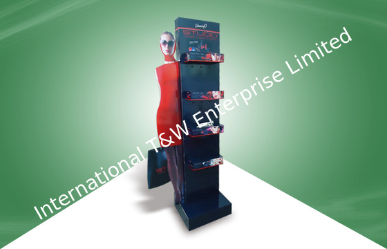 comprare Esposizioni del cartone del punto di vendita di posizione, doppi supporti parteggiati di mostra del cartone online manufacture