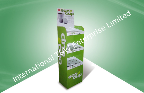 comprare Verniciando o registando tre esposizioni di schiocco del cartone dello scaffale utilizzate in tazze/tazze online manufacture