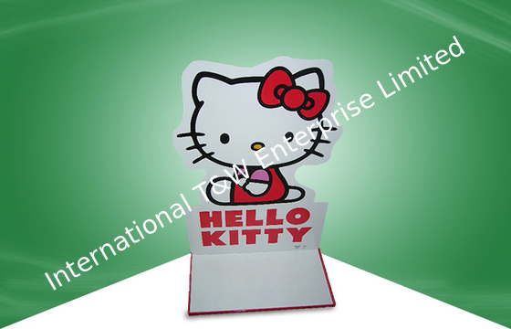 comprare Persone in piedi del cartone ondulato, esposizione del cartone per i giocattoli di Hello Kitty online manufacture