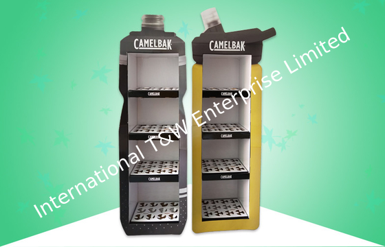 comprare Bottiglia - struttura facile dell'Assemblea dello scaffale del cartone 4 dei visualizzatori di isolato di forma online manufacture