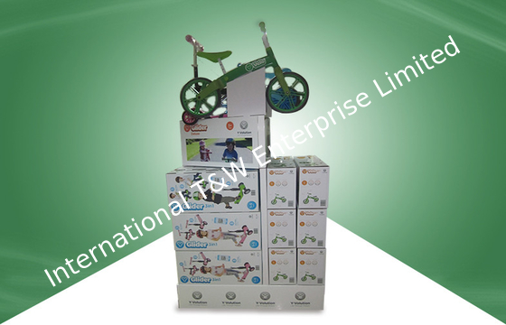comprare Esposizione del cartone di POP della carta di manifestazione di quattro fronti per le bici dei bambini che vendono a Costco online manufacture