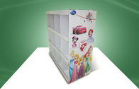 Esposizione del pallet del cartone di Disney POP per gli zainhi dei bambini che vendono a Costco