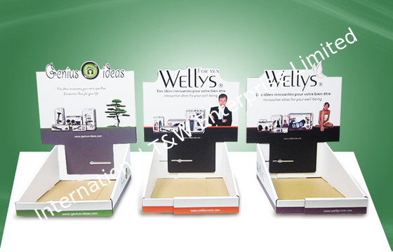comprare Il controsoffitto Larghezza-regolabile del cartone di abitudine visualizza i prodotti di bellezza di Skincare online manufacture