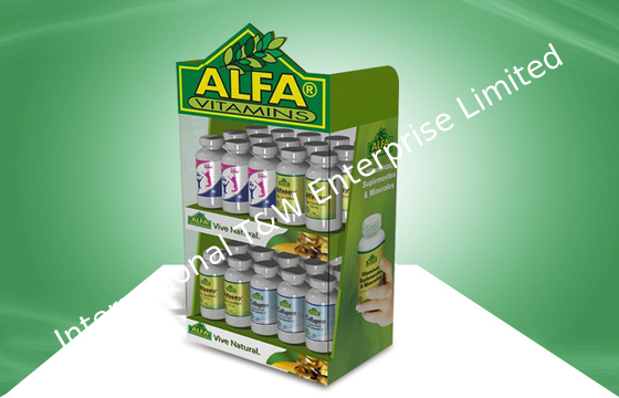 comprare Il controsoffitto verde del cartone dei prodotti di Heathcare della vitamina visualizza l'abitudine online manufacture