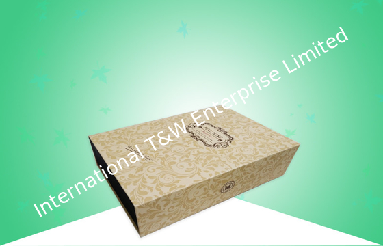 comprare Contenitori di regalo del cartone di progettazione del flat pack, contenitori di regalo decorativi con la goffratura online manufacture
