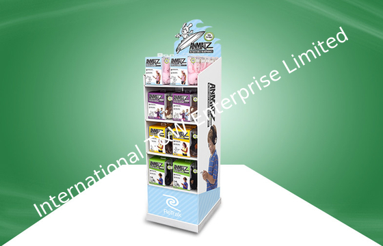 comprare Il bello cartone di posizione dello Quattro-scaffale visualizza la laminazione lucida per i prodotti elettronici online manufacture