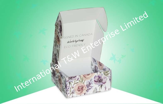 comprare E flauto 350gsm CCNB Matte Finish Corrugated Paper Boxes online manufacture