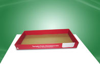 Scatola di presentazione lucida del cartone del controsoffitto dei vassoi del cartone PDQ con rivestimento glassato speciale