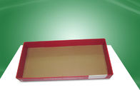 Scatola di presentazione lucida del cartone del controsoffitto dei vassoi del cartone PDQ con rivestimento glassato speciale