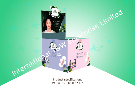 comprare 4C che stampa l'esposizione robusta 3ply del pallet del cartone 200kgs online manufacture