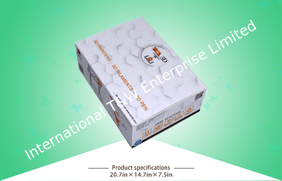 comprare scatola ondulata doppia di 350gsm CCNB CMYK per la stampante 3D online manufacture