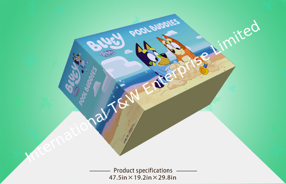 comprare Il mezzo pallet 350gsm CCNB ha ondulato lo SGS d'imballaggio delle scatole per i giocattoli online manufacture