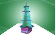 Banco di mostra riciclato di progettazione dell'albero di Natale delle esposizioni del cartone di posizione per gli elementi del bambino