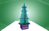 Banco di mostra riciclato di progettazione dell'albero di Natale delle esposizioni del cartone di posizione per gli elementi del bambino