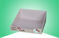 Contro esposizione del cartone riciclabile per la promozione del ciao Kitty Makeup Cotton Pads