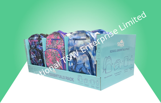 Un buon prezzo. Costco Backbag Cartone PDQ vassoi, Stackup Design PDQ Display Box in linea