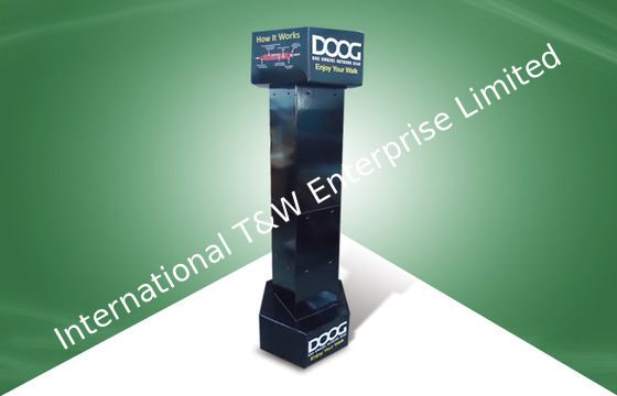 Un buon prezzo. Amichevole eco- uv del rivestimento 100% dell'esposizione di gancio del cartone di manifestazione laterale del nero sei in linea