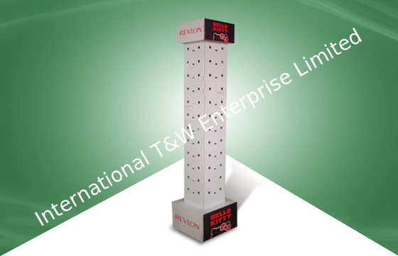 Un buon prezzo. Banchi di mostra del cartone di schiocco del deposito degli occhiali da sole, visualizzatori del cartone del gancio in linea