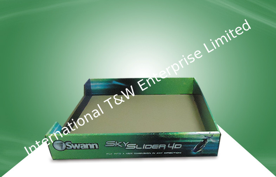 Un buon prezzo. Scatole di presentazione del cartone del controsoffitto del vassoio di verde PDQ dell'OEM per il giocattolo del regalo di posizione in linea