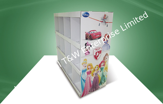 Disney Backpacks l'esposizione del pallet del cartone di POP per il Wal-mercato