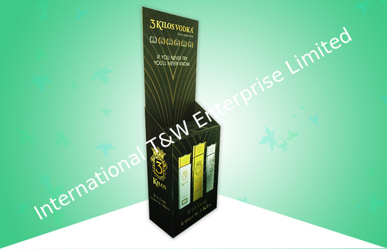 Un buon prezzo. Visualizzatori del recipiente dello scarico del cartone di rivestimento di Matt con la lana nera Insertor della perla in linea