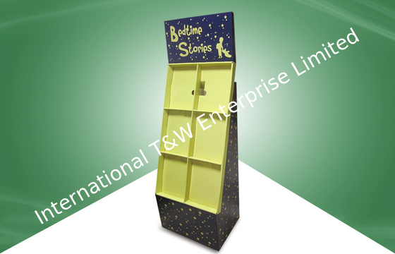 Un buon prezzo. Visualizzatore stabile di isolato, scaffali di esposizione del pavimento del cartone riciclabili in linea