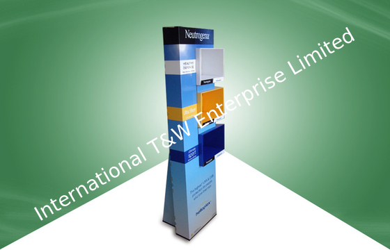 Un buon prezzo. Punto di cattura dell'occhio del banco di mostra del cartone di schiocco dell'acquisto per i cosmetici di Neutrogena in linea