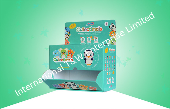 Un buon prezzo. Esposizioni cadenti del contatore del cartone della palla di sorpresa, esposizioni al minuto del ripiano del tavolo per adempimento in linea