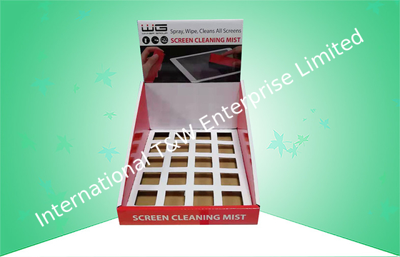 Un buon prezzo. Scatola di presentazioni del contatore del cartone di approvazione dello SGS che vende il pulitore dello schermo con Insertor in linea