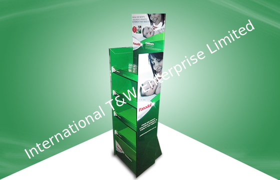 Un buon prezzo. Esposizione amichevole del cartone di Eco POP, esposizioni su ordinazione verdi del cartone per medicina in linea