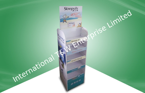 Un buon prezzo. Personalizzi i visualizzatori di isolato del cartone, banco di mostra pieghevole della medicina riciclabile in linea