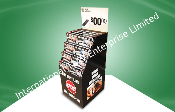Un buon prezzo. Stampa offset di colori dei recipienti 4 del cartone ondulato del nero del gap filler di Seat per la vendita al dettaglio in linea