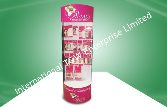 Un buon prezzo. Esposizione vistosa cosmetica del cartone di POP in linea