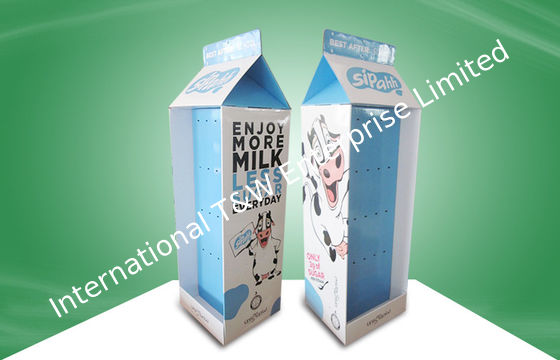 Un buon prezzo. Banchi di mostra del pavimento del cartone di Walmart POP con i ganci, pieghevoli in linea